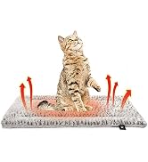 Self Heating Cat Pad Self Warming Cat Bed 22" x 17" Thermal Mat Extra Warm Pet Mat for Outdoor an...