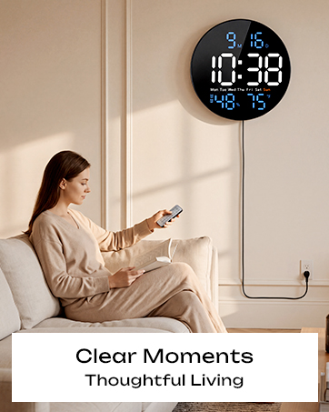 digital wall clock
