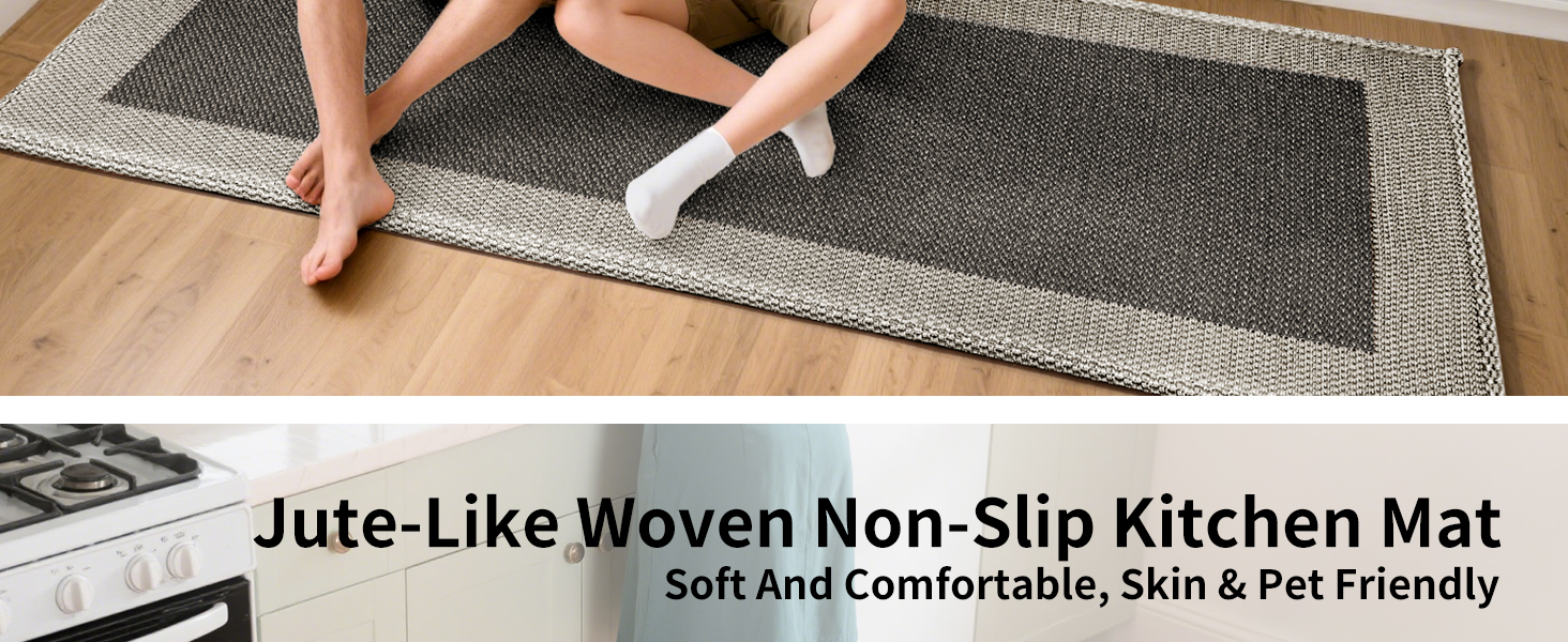 Kitchen Rugs Non Slip Washable