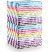Easy Clean Fish Scale Nanoscale Dish Cloths,Streak Free Miracle Microfiber Cleaning Cloths for Ki...