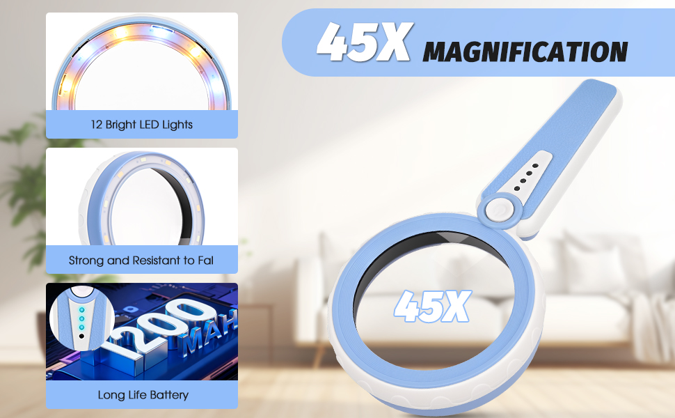 45X MAGNIFICATION