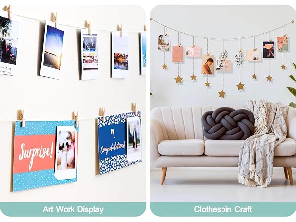 mini clothespins for photo