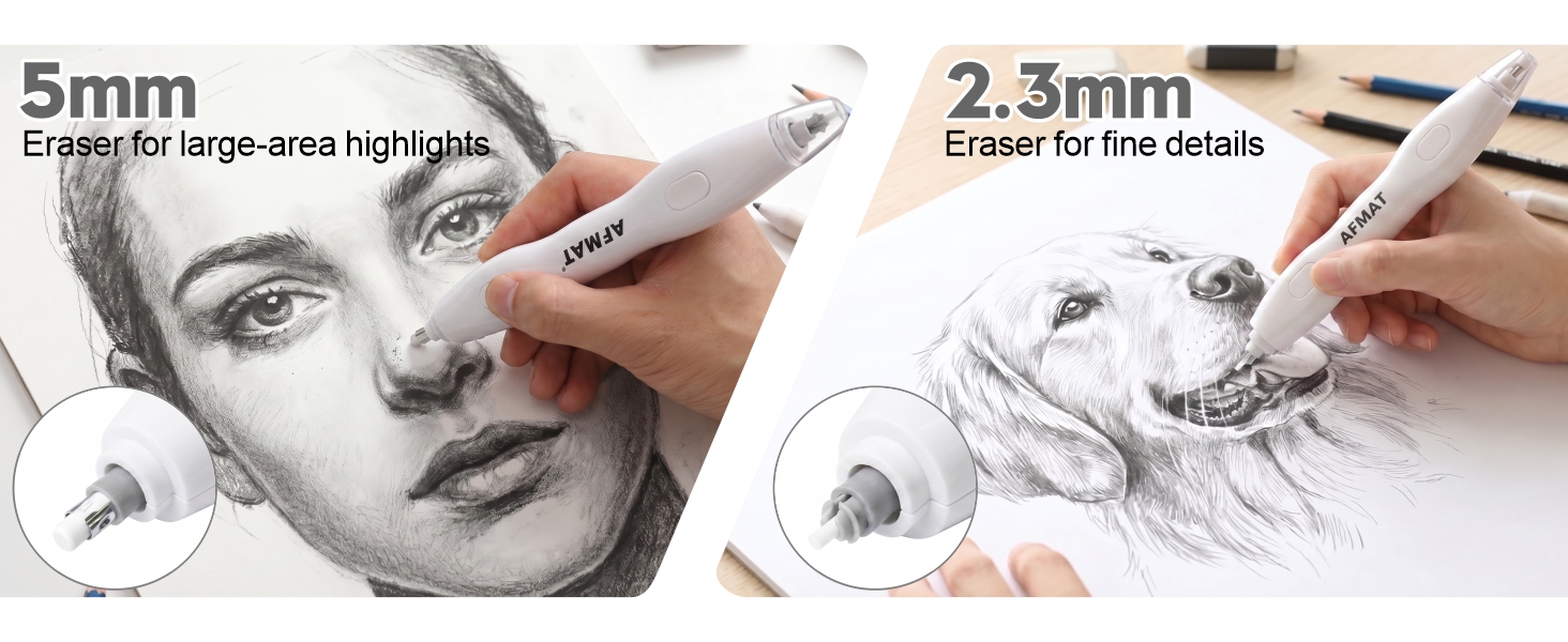 electric erasers for artist