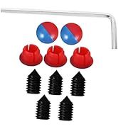 DOITOOL Kitchen Sink Faucet Hole Cover with Hot Cold Water Indicators Universal Handle Caps Inclu...