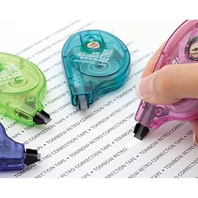 Correction Tape, white out tape, whiteout tape,