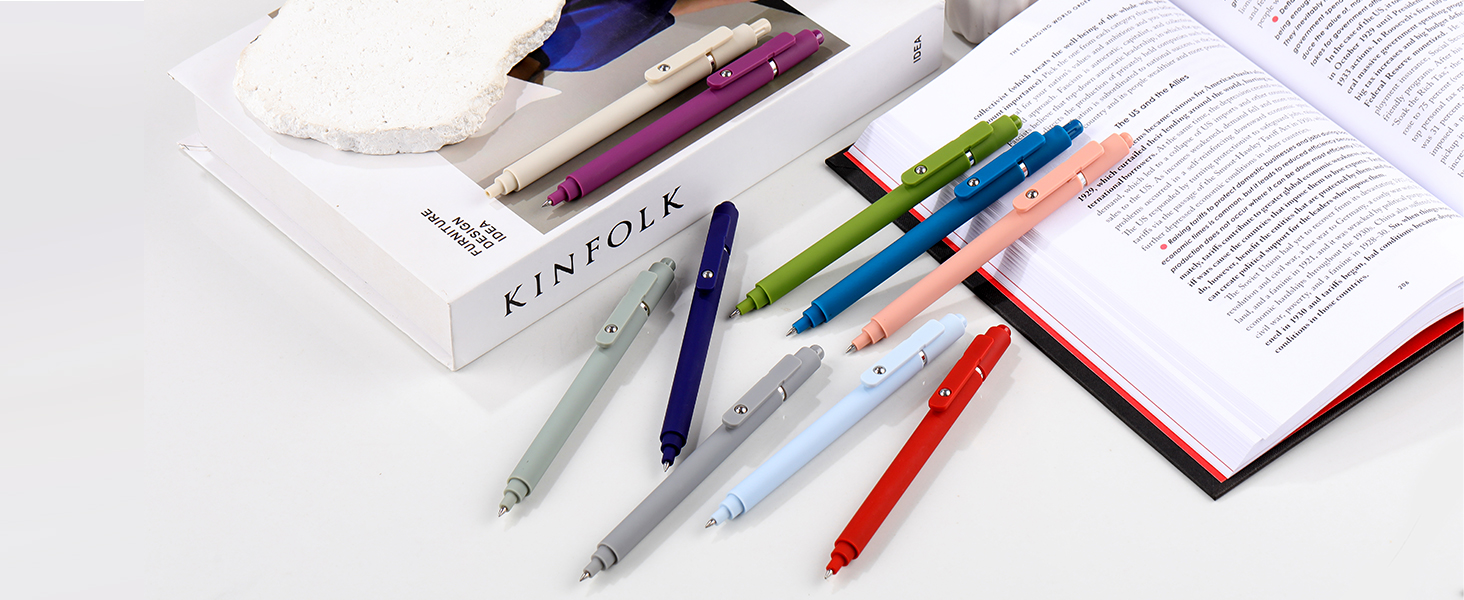 RIANCY Aesthetic Pens Beige Pens