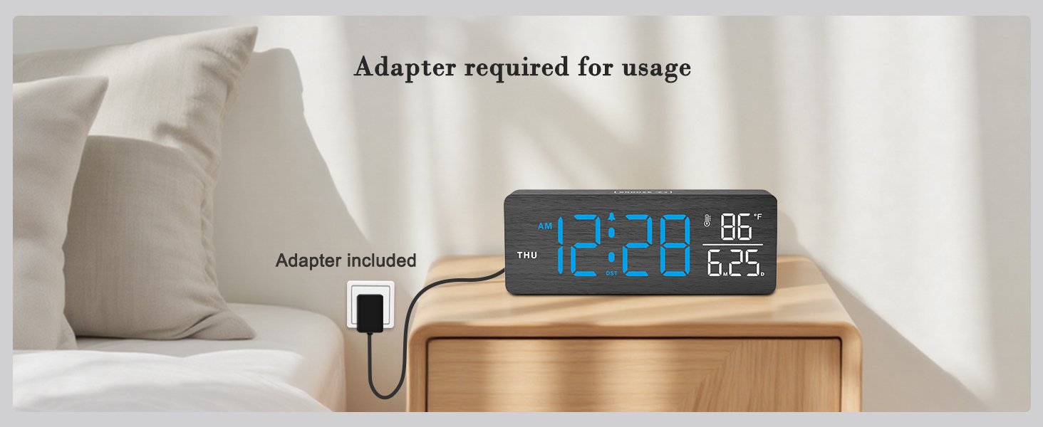 Plug-in Clock