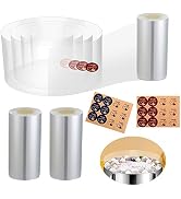 3 Pack Cake Collars 3.1 x 394inch Acetate Rolls Clear Cake Strips Transparent Mousse Cake Collar ...