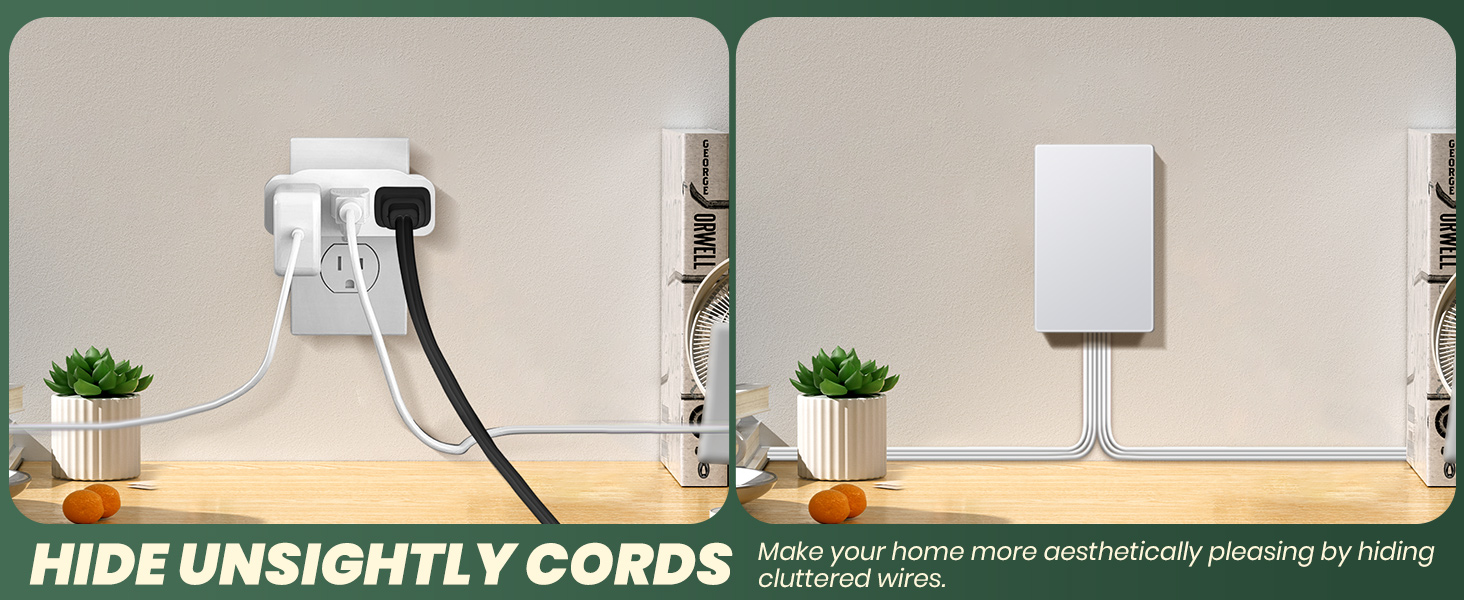 extension cord with wall outlet