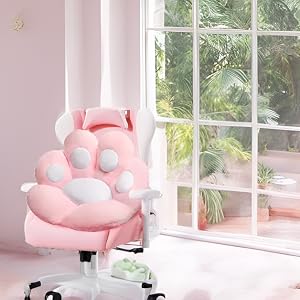 pink chair cushion