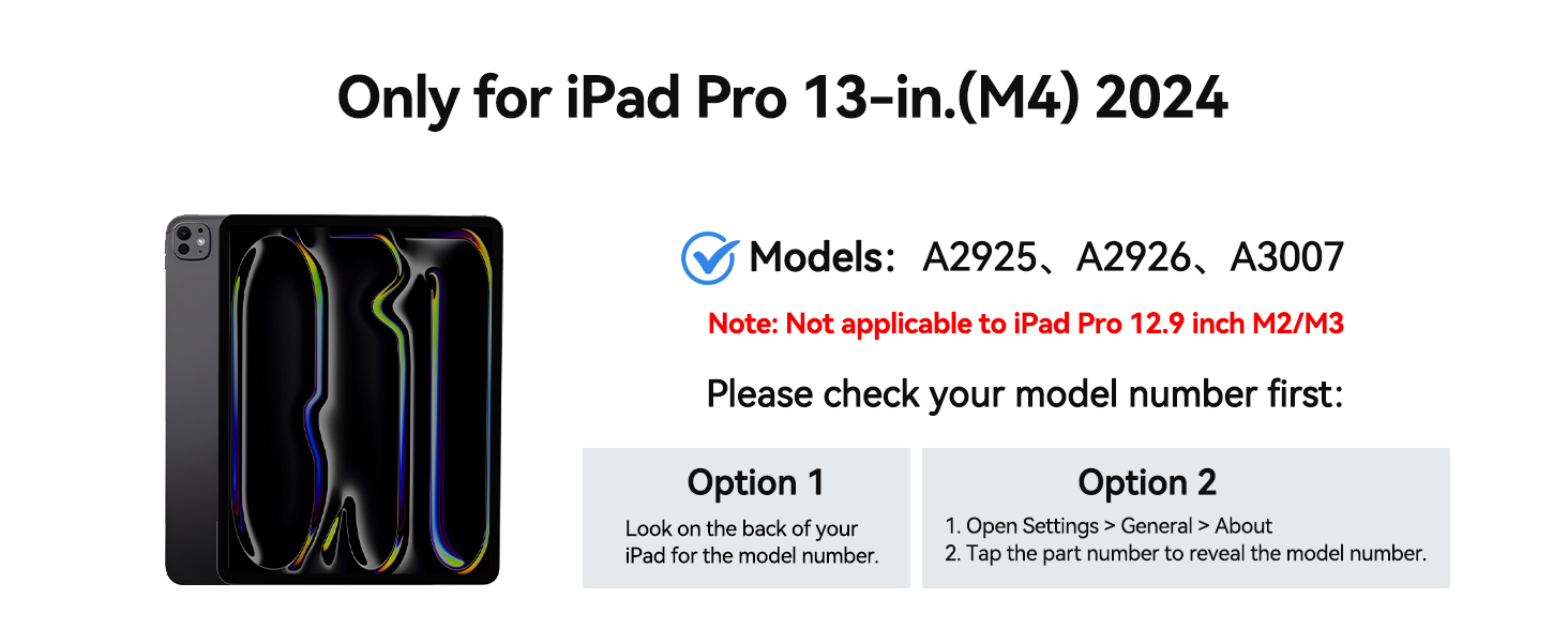 ipad pro 13 m4 keyboard compatible