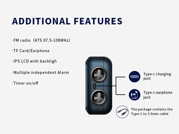 ADDITIONAL FEATURES