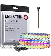 BTF-LIGHTING FCOB COB WS2811(WS2812B) IC RGB 180LED/m 540IC LED Strip DC5V 9.8FT Individual Addre...