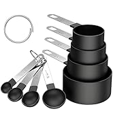 LntJoQxbm Measuring Spoons Set for Coffee, Tea, Flour, Spices, Coffee Scoop Teaspoon for Stainles...