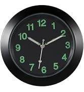 UKCOCO Universal Car Dashboard Clock - Luminous Quartz Clock for Car Vent or Dashboard, Portable ...