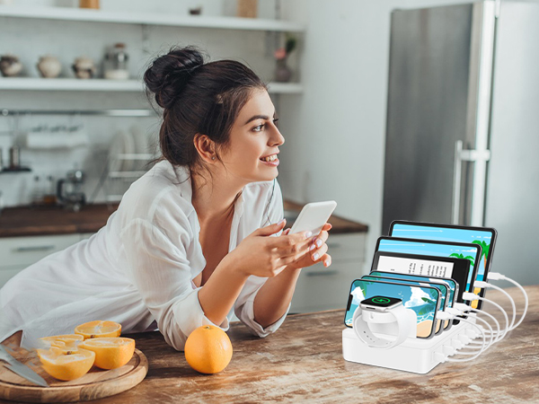 charging station for multiple devices
