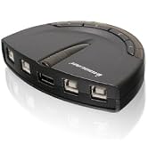 IOGEAR 4-Port USB 2.0 Automatic Printer Switch, GUB431