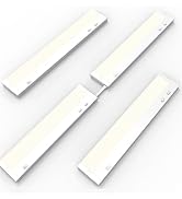 Tonlesm 24 Inch Under Cabinet Lighting Plug in, 14W 120V 3 Color 3000K/4000K/5000K, 3 Brightness,...