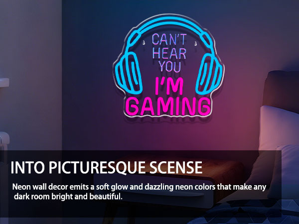 Headset Gamer Neon Light