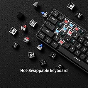 hot-swappable keyboard