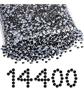 Beadsland Hotfix Rhinestones Bulk, 14400PCS Crystal Hot Fix Rhinestones for Crafts Clothes DIY De...