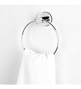 DeHUB Ring Towel Hanger for Bathroom, Shower, Sink, Countertop, Easy Installation, No Drilling, N...