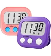 Timer for Kids Teachers Supplies Digital Kitchen Timers for Cooking Large Magnetic Classroom Time...