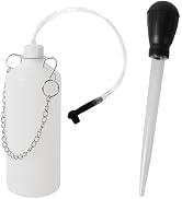 Calvana 0.8L Brake Bleeder Vacuum Pump Kit,Fluid Extractor,Master Cylinder Bleeder Kit One Person...