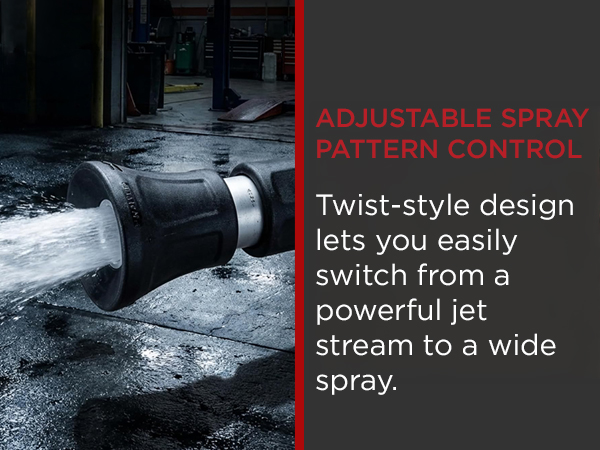 Adjustable Spray Pattern Control