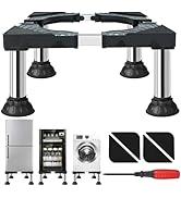 Mini Fridge Stand Heavy Duty Universal Adjustable Base (8.2