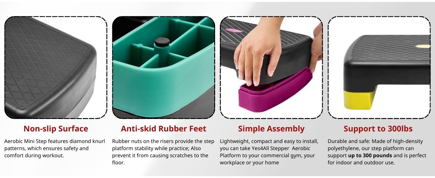 aerobics stepp? mini exercise steps reebok step platform workout step up platform aerobics stepper