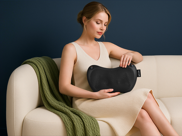 POWERFUL 3D DEEP KNEADING MASSAGE PILLOW