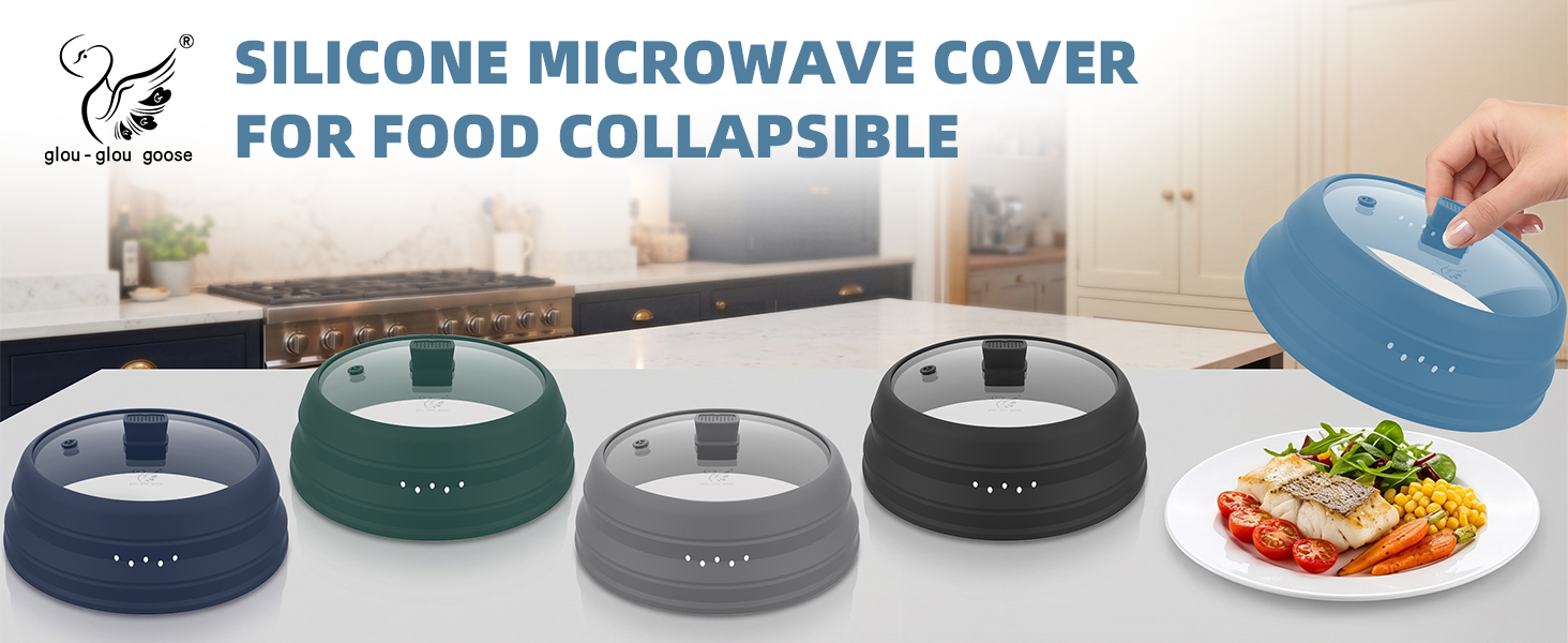 Tall Microwave Splatter Cover