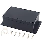 Junction Box, Zulkit Project Box Waterproof Dustproof IP65 ABS Universal Electrical Boxes Enclosu...