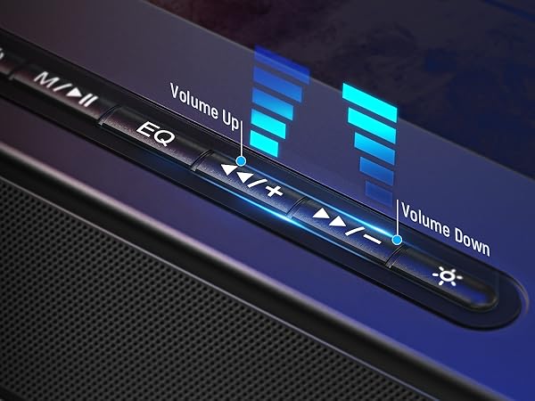 volume adjustment speakers for game