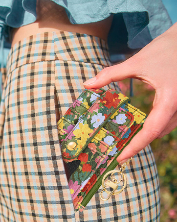 Gemfit Slim Small Card Wallet for Women