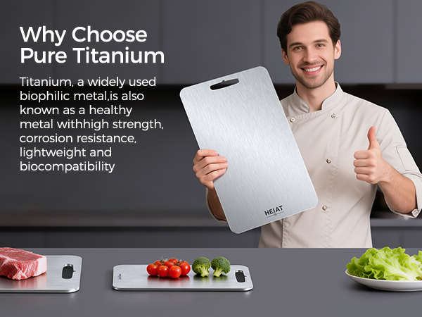 Titanium cutting board