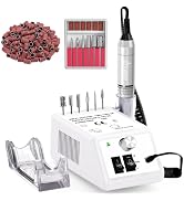 SUBAY 30,000rpm Efile Nail Drill, Electric Nail File with 106pcs Sanding Bands and Nail Drill Bit...