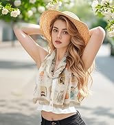 cute cat scarves for women lightweight