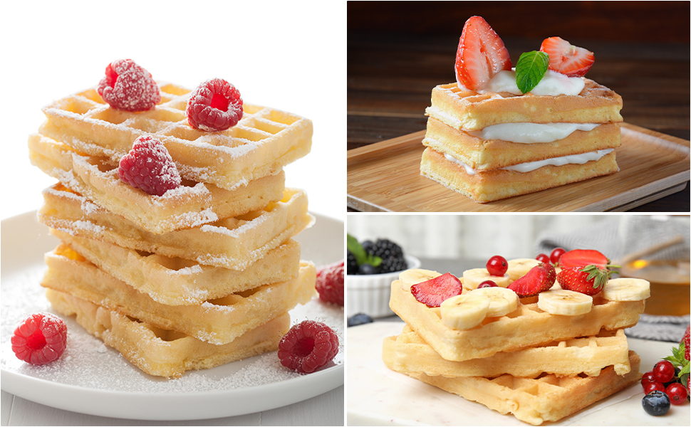 silicone waffle baking pan