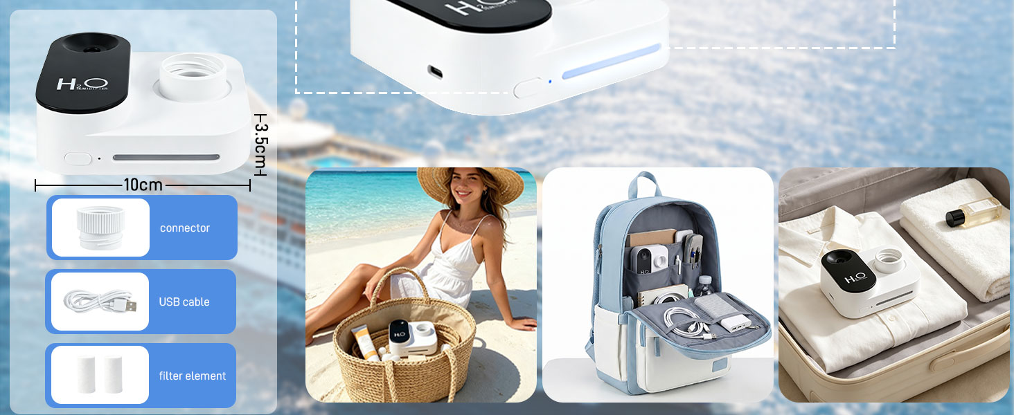 cruise humidifier travel humidifier for cruise portable humidifier water bottle humidifier