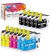 LC201 LC203 ejet Compatible Ink Cartridge Replacement for Brother LC203 Ink Cartridges for MFC-J4...