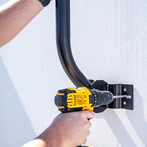 channel master, tv antenna, mount, mast, roof, wall, eave, attic, j-mount, universal, cm-3090