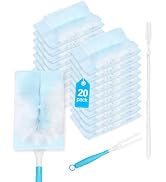 YagoDago 22PCS 360° Heavy Duty Duster Refills Compatible with Swiffer Duster, 4X Dust Capture Pow...