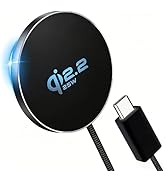 25W Magnetic Wireless Charger Qi2.2 Fast Charging Pad for iPhone 17 16 15 14 13 12 Pro Max/Galaxy...