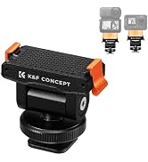 K&F CONCEPT Cold Shoe Mount Compatible with DJI Osmo Nano/Osmo Action 6, Action Camera Magnetic Q...
