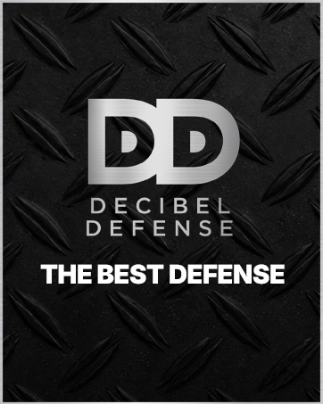 decibel defense shooting ear protection noise reduction noise cancelling ear muffs gun range