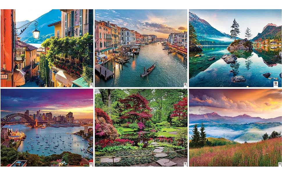 Hinkler 1000 piece adult puzzles