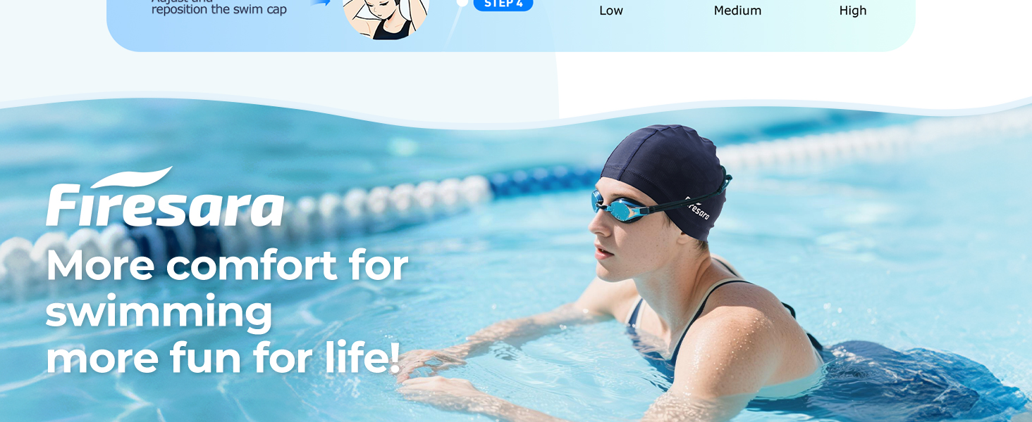 High Elasticity Swimming Cap