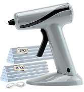 Krightlink Cordless Hot Glue Gun Kit, Rechargeable Fast Preheating Mini Hot Glue Gun Kit with 30 ...